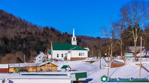 Scenic Vermont Photography Late Winter In Tunbridge Vermont