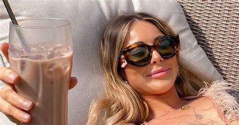 Mics Louise Thompson Strips To Minuscule Bikini For Sizzling Sunbathing Session Daily Star
