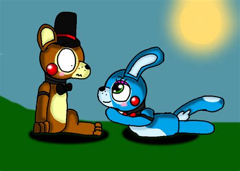 Toy Freddy X Toy Bonnie By Kelliestep On Deviantart