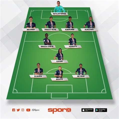Fenerbahçe'de transfer için kongre beklenirken, menajerler kapıyı aşındırmaya devam ediyor. PSG kadro Sporx İlk11