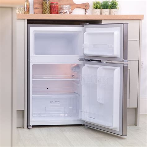 Maybe you would like to learn more about one of these? Russell Hobbs 90L Under Counter Fridge Freezer - Stainless ...