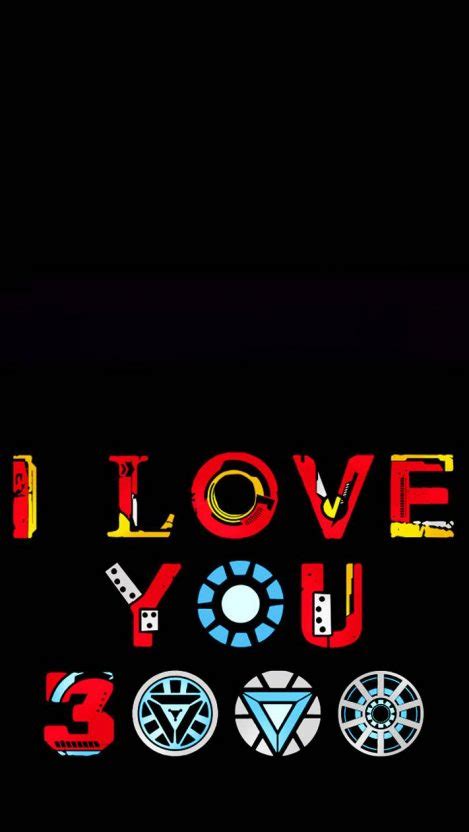 Iron Man Love You 3000 Iphone Wallpaper Iphone Wallpapers