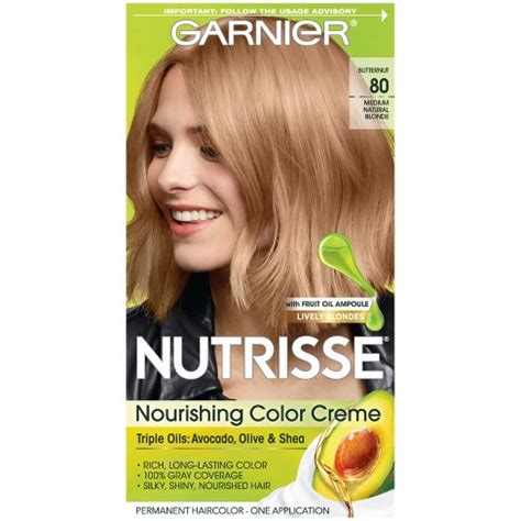 04 ($2.68/count) get it as soon as mon, feb 15. Garnier Nutrisse Nourishing Color Creme 80 Medium Natural ...