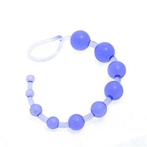 buy 13 inch oriental jelly anal beads for beginner flexible anal stimulator