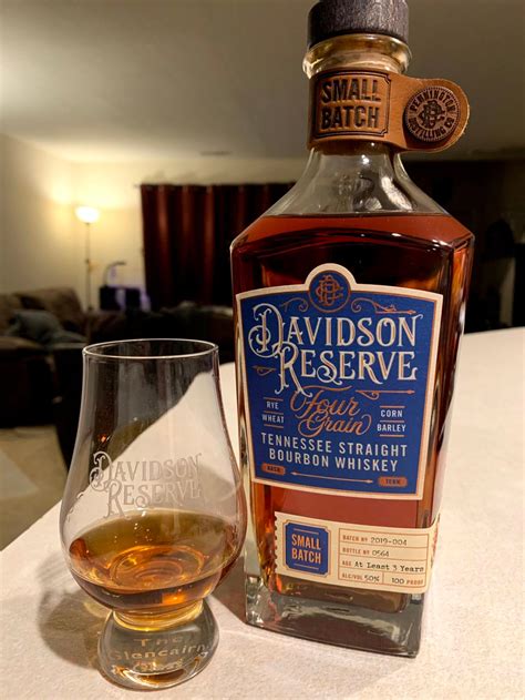Review 1 Davidson Reserve Four Grain Tennessee Straight Bourbon