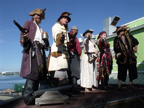 The Pirates of The Treasure Coast eagerly await this year's Pirate