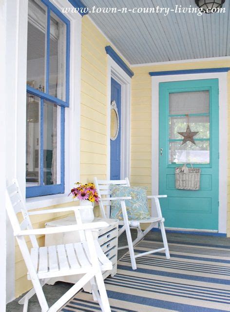 Aqua is an extremely versatile color scheme. Choosing My New Exterior Paint Colors | Aqua door ...