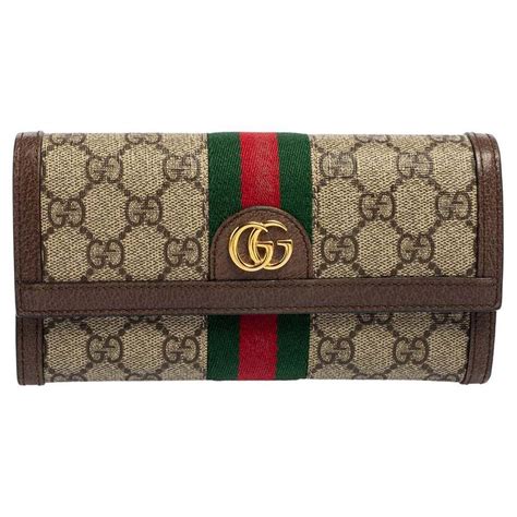Gucci Ophidia Gg Continental Wallet For Sale On 1stdibs