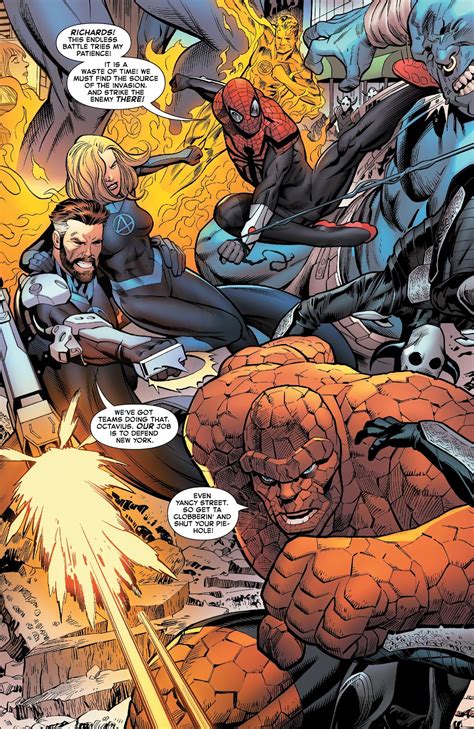 Superior Spider Man And The Fantastic Four Comicnewbies