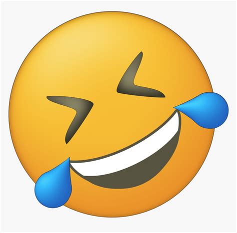 Download Crying Laughing Emoji Meme Distorted Open Ey