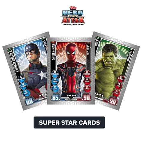 Topps Marvel Hero Attax 2021 Tcg Collection Smart Pack I Themed