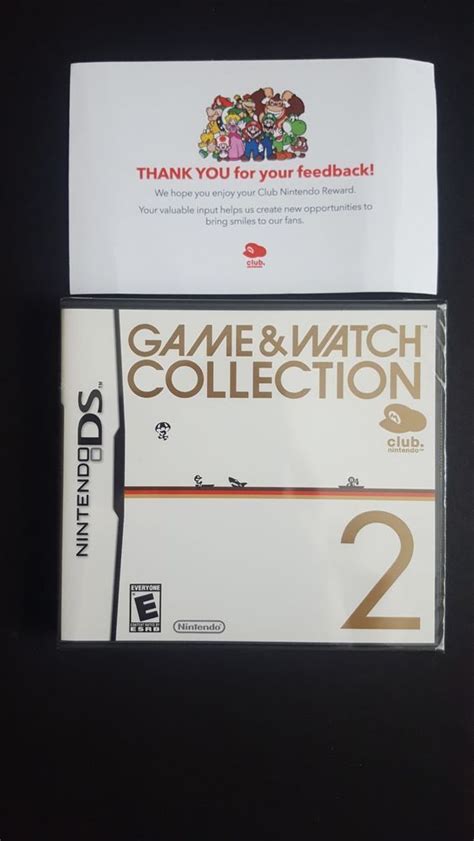 Game And Watch Collection 2 Nintendo Ds Sealed New And Game And Watch