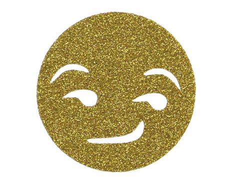Smirking Face Emoji Iron On Design Smirk Face Emoticon Etsy