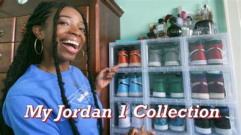 my jordan 1 collection women s edition youtube