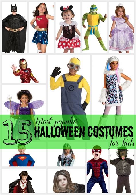 15 Most Popular Halloween Costumes For Kids