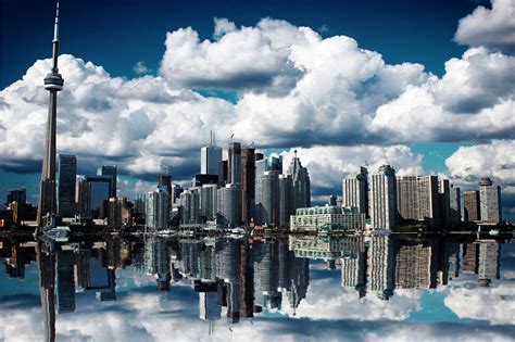 Wallpaper : urban, Toronto, Ontario, Canada, skyline 3456x2304 ...