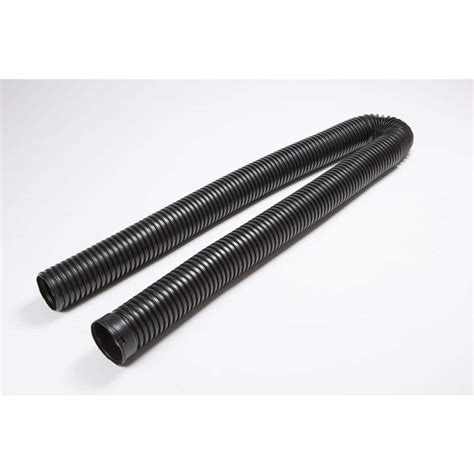 Amerimax Home Products Flex Drain Pro 4 In X 10 Ft Black Copolymer
