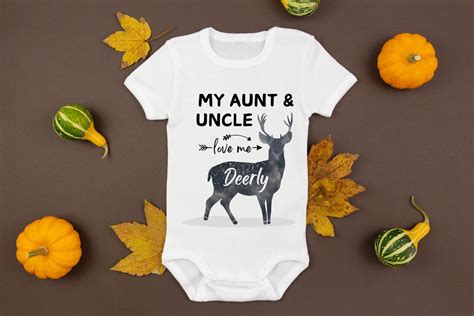 My Aunt And Uncle Love Me Deerlymy Mom And Dad Love Me Deerly Etsy
