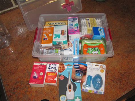 You do not give presents to the mother and child until he/she is. I Heard Your Voice Through a Photograph: Baby Shower Gift- Baby First Aid Kit!!