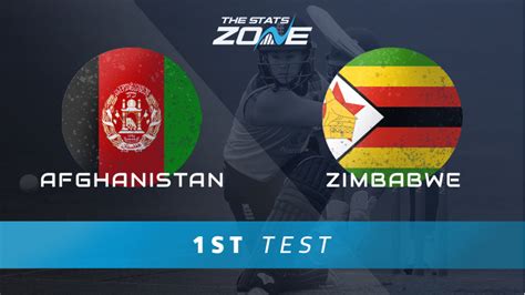 Afghanistan Vs Zimbabwe 1st Test Match Preview And Prediction The