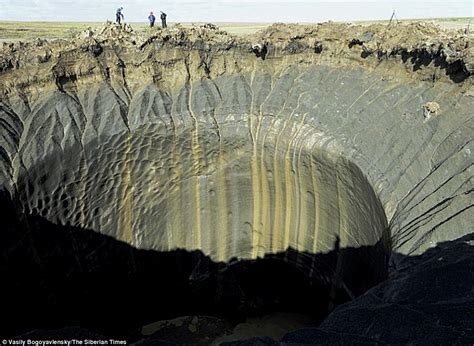 Controversial Topics Mystery Of Siberias 200ft Deep Craters Solved