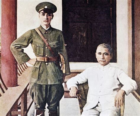 Sun Yat Sen And Chiang Kai Shek Founders Of The Republic Of China