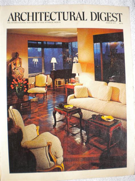 Architectural Digest: March 1977: Architectural Digest Staff: Amazon.com: Books | Architectural ...