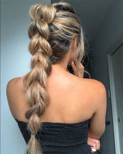 12 Beautiful Braided Ponytail Hairstyles You Can Easily Do The Glossychic
