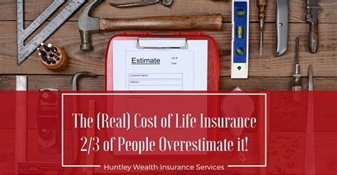 The Real Cost Of Life Insurance 23 Of People Overestimate It