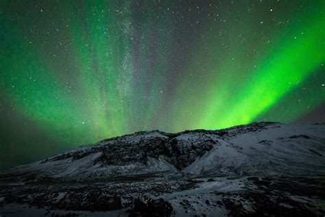 Northern Lights Over Iceland Free Stock Photo 434836