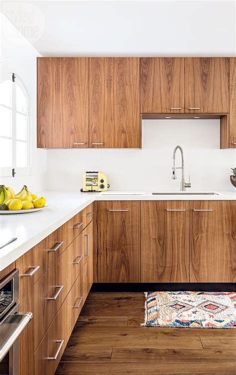White Washed Walnut Kitchen Cabinets The Best Kitchen Ideas