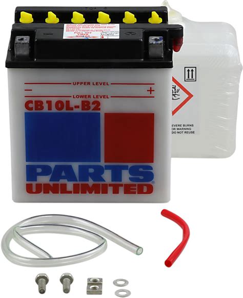 Parts Unlimited 12v Heavy Duty Battery Kit Yb10l B2 2113 01