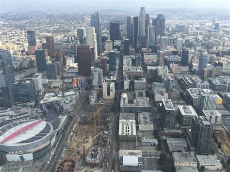 Went On A Helicopter Tour Today Favorite Photo Of Dtla With The New