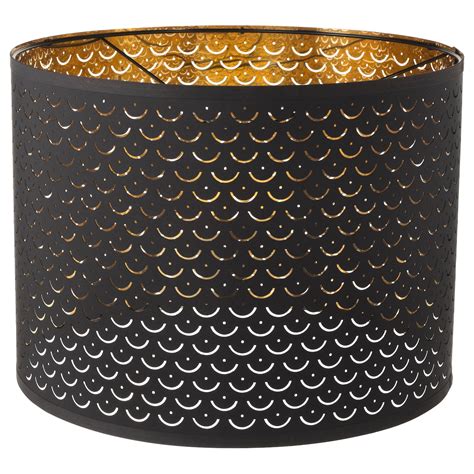 NymÖ Black Brass Colour Lamp Shade 44 Cm Ikea
