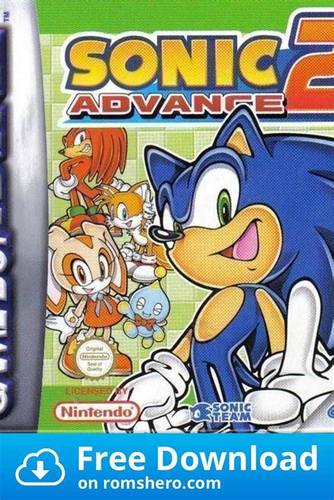 Download Sonic Advance 2 Gameboy Advance Gba Rom Gameboy Advance