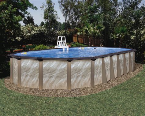 This video will provide the steps, along with a helpful. 16' x 32' Oval 52" Embassy Andes by H.I.I. MFG of Doughboy ...