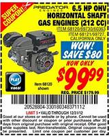 Gas Engines Harbor Freight Pictures