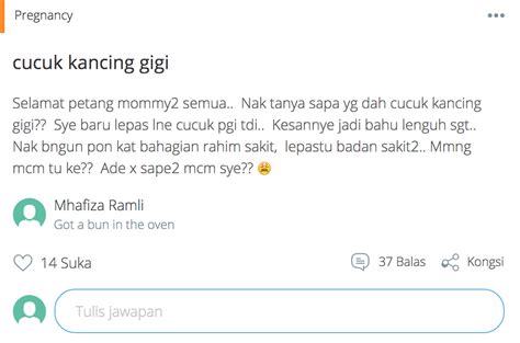 Check 'kancing gigi' translations into english. Suntikan Tetanus: 8 Kesan Sampingan Selepas Suntik Kancing ...