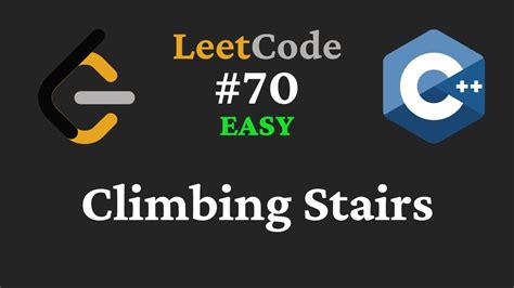 Climbing Stairs Leetcode C Youtube