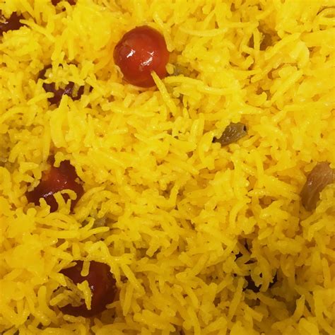 Pakistani Sweet Rice Zarda The Mancunian Foodie