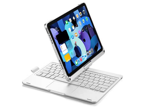 The ipad air (4th generation) (also known as ipad air 4) is a tablet computer designed, developed, and marketed by apple inc. iPad Air 4 2020 Toetsenbord Case 360 met Muis Zilver