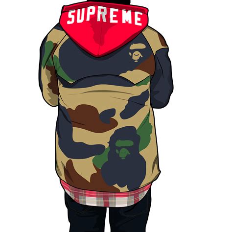 Cartoon Supreme Clothing Wallpapers Top Free Cartoon Supreme Clothing