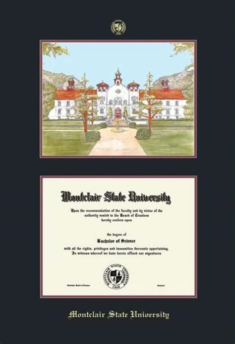Custom Diploma Frames And Certificate Frames Framing Success Montclair