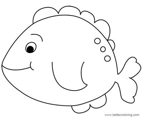You can print or color them online at. Simple Rainbow Fish Coloring Pages - Free Printable ...