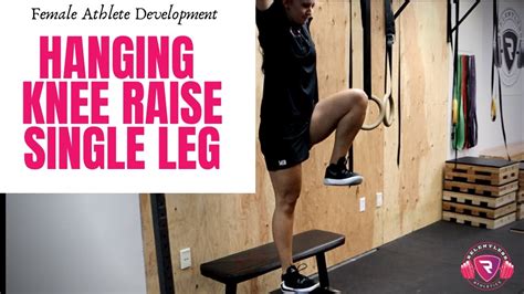 Hanging Knee Raise Single Leg Youtube