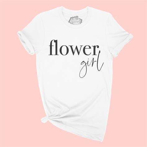 flower girl t shirt double sided flower girl shirts flower girl shirt ideas girls tshirts