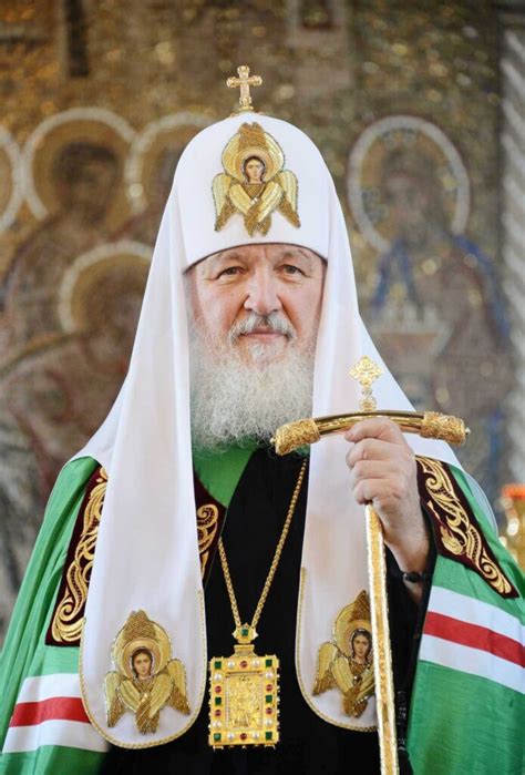 His Holiness Patriarch Kirill Of Moscow And All Russia Celebrates His