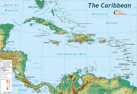 Map Of Caribbean Islands Bank Home Com