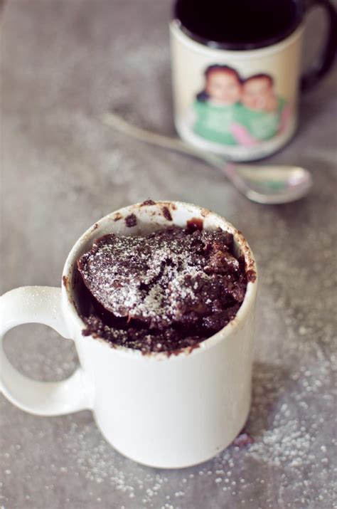 Choco Lava Cake In A Mug