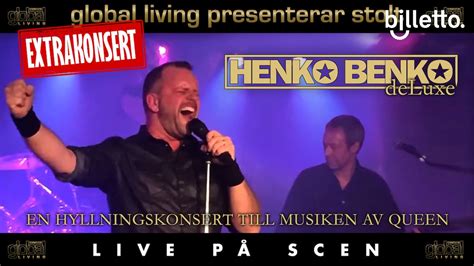 Henkobenko Goes Queen Extrakonsert Biljetter Västerås Musik